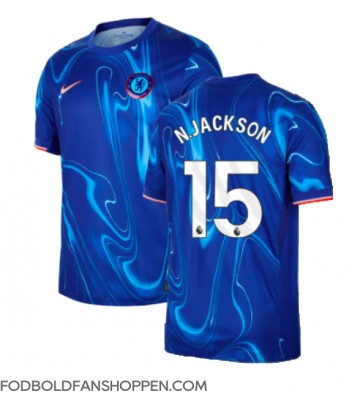 Chelsea Nicolas Jackson #15 Hjemmebanetrøje 2024-25 Kortærmet